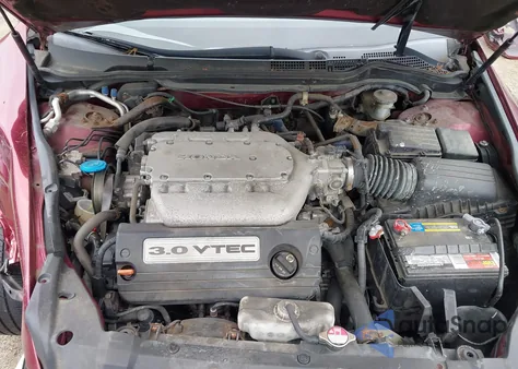 2006 Honda Accord 3.0 Ex из США, поврежденный, VIN 1HGCM66536A052721